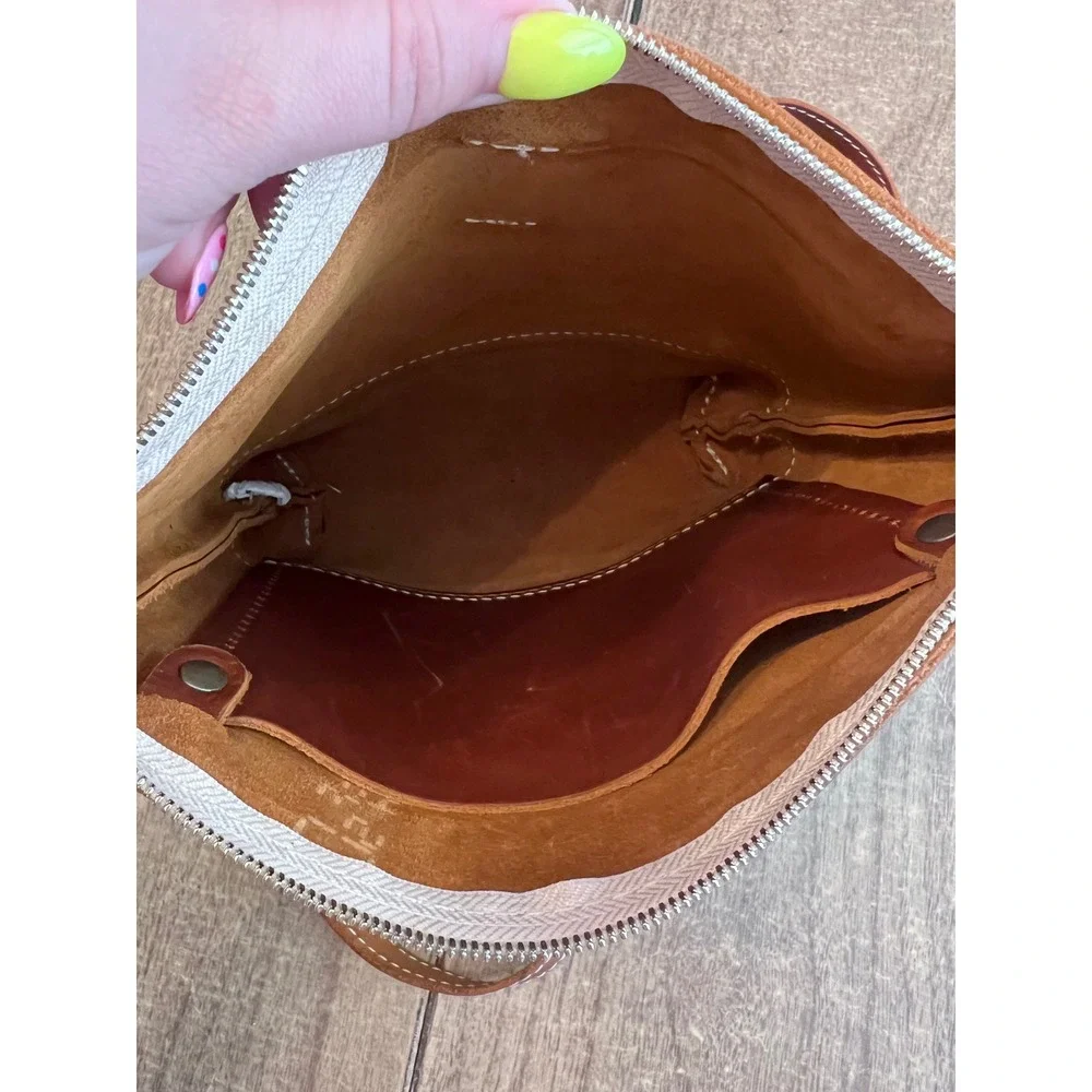 Portland Leather Goods Almost Perfect Festival Bag Dark Brown Crossbody Boho